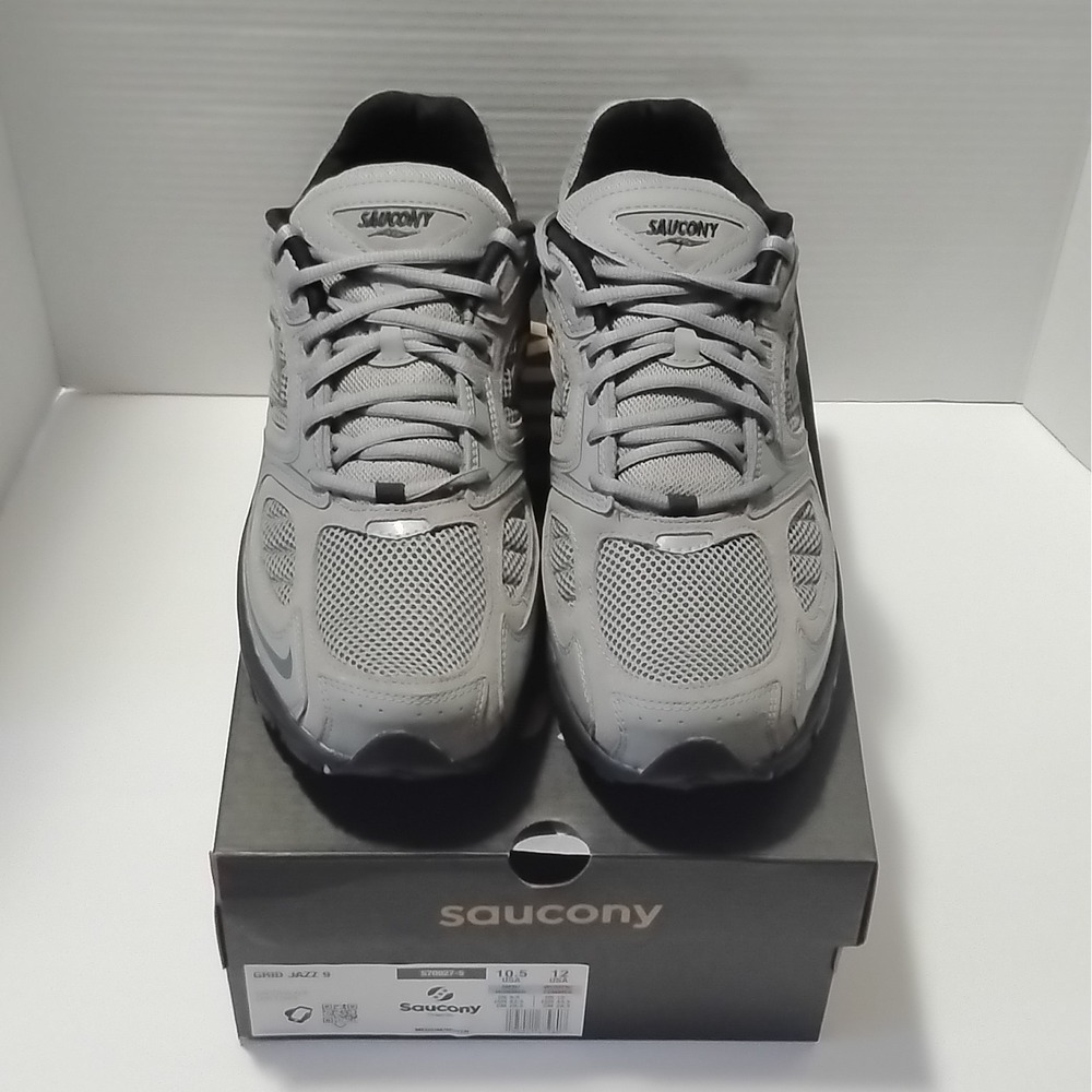 Saucony Grid Jazz 9 Cinder/Black Retro Tech Lifestyle Low Top  S70927-5